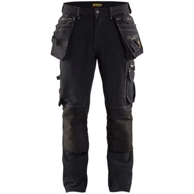 BLAKLADER Pantaloni Da Lavoro X1900 Artisan Stretch 4d 1998 - Nero M - Fr(42) - Se(c48) - Standard BLAKLADER Pantaloni Da Lavoro X1900 Artisan Stretch 4d 1998 - Nero M - Fr(42) - Se(c48) - Standard