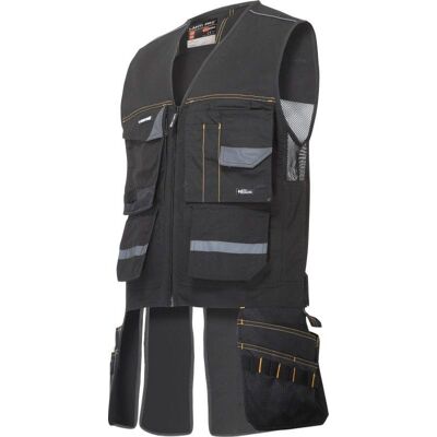 LAHTI PRO Gilet Da Meccanico Nero, "xl", Ce, Lahti LAHTI PRO Gilet Da Meccanico Nero, "xl", Ce, Lahti