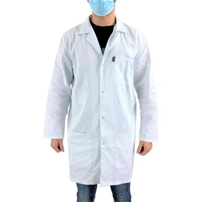 LMA Studente E Camice Bianco Di Chimica Delle Scuole Superiori Pigmento Bianco Xxs LMA Studente E Camice Bianco Di Chimica Delle Scuole Superiori Pigmento Bianco Xxs