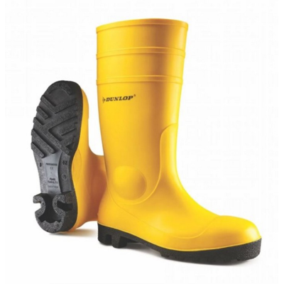Dunlop Stivali Di Sicurezza In Pvc Giallo En 345 - N°42 Dunlop Stivali Di Sicurezza In Pvc Giallo En 345 - N°42