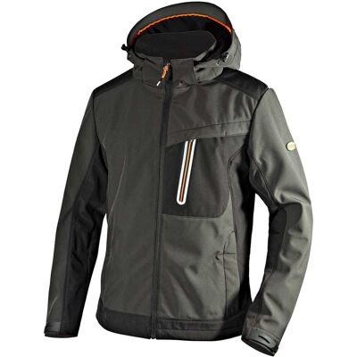 Diadora Giacca Softshell Carbon Tech Con Sistema Geox Asphalt Grigio S Diadora Giacca Softshell Carbon Tech Con Sistema Geox Asphalt Grigio S