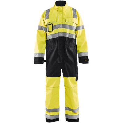 BLAKLADER Tuta Da Lavoro A Maniche Lunghe Alta Visibilità 6373 - Giallo Fluorescente/nero 44 BLAKLADER Tuta Da Lavoro A Maniche Lunghe Alta Visibilità 6373 - Giallo Fluorescente/nero 44