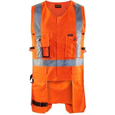BLAKLADER Gilet Da Lavoro Porta-attrezzi Alta Visibilità 3027 - Arancione Fluorescente Xxl BLAKLADER Gilet Da Lavoro Porta-attrezzi Alta Visibilità 3027 - Arancione Fluorescente Xxl