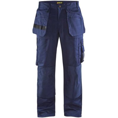 BLAKLADER Pantaloni Da Lavoro Artigianale 1530186 - Marine M - Fr(44) - Se(c50) - Standard BLAKLADER Pantaloni Da Lavoro Artigianale 1530186 - Marine M - Fr(44) - Se(c50) - Standard