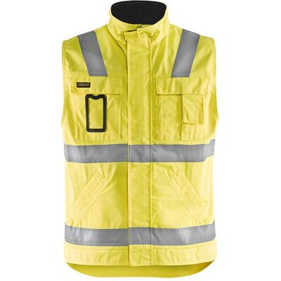 BLAKLADER Gilet Da Lavoro Senza Maniche Alta Visibilità 8505 - Giallo Fluorescente / Blu Navy L BLAKLADER Gilet Da Lavoro Senza Maniche Alta Visibilità 8505 - Giallo Fluorescente / Blu Navy L