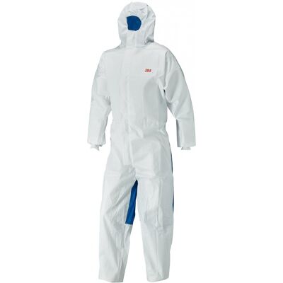 3M Tuta Protezione - 4555 - Bianco / Blu Typ 5/6 Size 2xl 3M Tuta Protezione - 4555 - Bianco / Blu Typ 5/6 Size 2xl