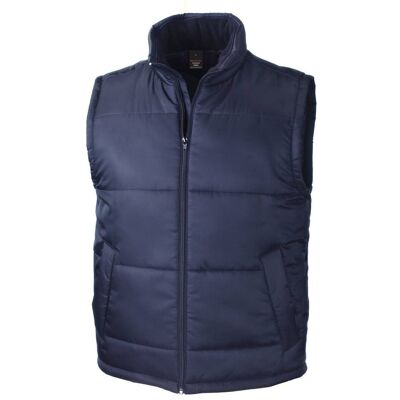 RESULT Lavoro Gilet Senza Maniche Blu Navy Xl RESULT Lavoro Gilet Senza Maniche Blu Navy Xl