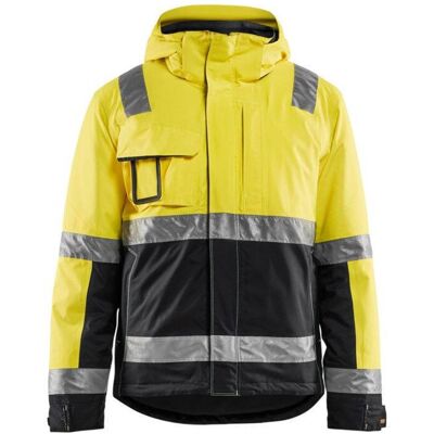 BLAKLADER Giacca Da Lavoro Invernale Ad Alta Visibilità Stretch 4870 - Giallo Fluorescente/nero Xxl BLAKLADER Giacca Da Lavoro Invernale Ad Alta Visibilità Stretch 4870 - Giallo Fluorescente/nero Xxl