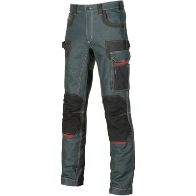 UPOWER U-power - Platinum Buttom Pantaloni Da Lavoro In Tessuto Jeans - 44 UPOWER U-power - Platinum Buttom Pantaloni Da Lavoro In Tessuto Jeans - 44