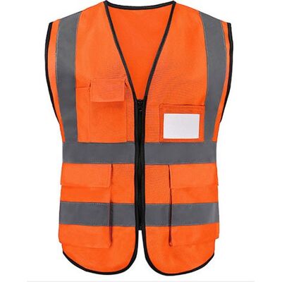 OEM Gilet Di Sicurezza, Gilet Di Sicurezza Riflettente Con Strisce Riflettenti, Cerniera E Tasche. Gilet Da Lavoro. OEM Gilet Di Sicurezza, Gilet Di Sicurezza Riflettente Con Strisce Riflettenti, Cerniera E Tasche. Gilet Da Lavoro.