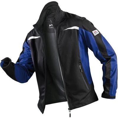 KUBLER Giacca Di Lavoro Ultrashell Nero/blu., Taglia 3xl KUBLER Giacca Di Lavoro Ultrashell Nero/blu., Taglia 3xl
