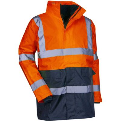 LMA - Parka Antivento Alta Visibilità 4 In 1 T6 Xxl Arancione / Navy - 5002 T6/xxl LMA - Parka Antivento Alta Visibilità 4 In 1 T6 Xxl Arancione / Navy - 5002 T6/xxl