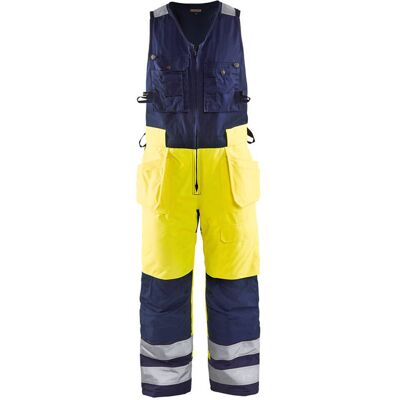 BLAKLADER Tuta Da Lavoro Invernale Senza Maniche Ad Alta Visibilità 8504 - Giallo Fluorescente/navy 40 BLAKLADER Tuta Da Lavoro Invernale Senza Maniche Ad Alta Visibilità 8504 - Giallo Fluorescente/navy 40