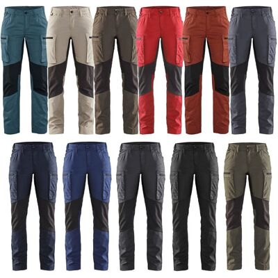 BLAKLADER - Pantaloni Da Lavoro Donna 7159 Service Stretch - Xs - Grigio Scuro BLAKLADER - Pantaloni Da Lavoro Donna 7159 Service Stretch - Xs - Grigio Scuro