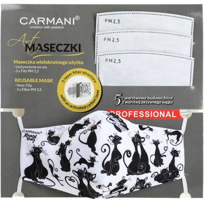OEM Maschera Protettiva Con Filtro - Cats (carmani) OEM Maschera Protettiva Con Filtro - Cats (carmani)