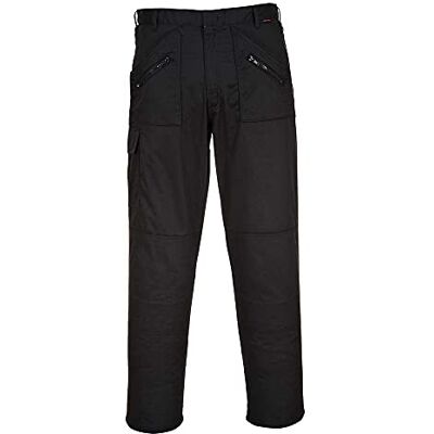 Portwest Pantaloni Action Nero M - Fr(44) - Uk(34) Portwest Pantaloni Action Nero M - Fr(44) - Uk(34)