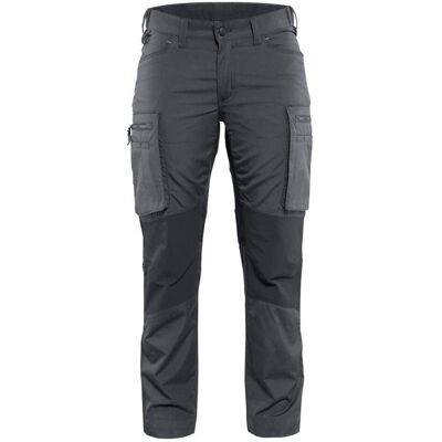 BLAKLADER Pantaloni Da Lavoro Per Manutenzione Stretch Donna 7159 - Grigio Scuro/nero 2xl - Fr(50) - Se(c48) - Standard BLAKLADER Pantaloni Da Lavoro Per Manutenzione Stretch Donna 7159 - Grigio Scuro/nero 2xl - Fr(50) - Se(c48) - Standard