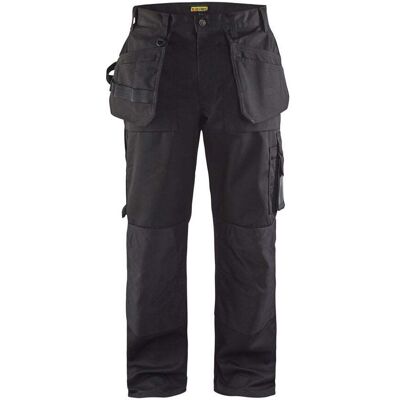 BLAKLADER Pantaloni Da Lavoro Artigianali 1530186 - Nero 3xl - Fr(54) - Se(c60) - Standard BLAKLADER Pantaloni Da Lavoro Artigianali 1530186 - Nero 3xl - Fr(54) - Se(c60) - Standard