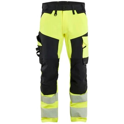 BLAKLADER Pantaloni Da Lavoro Stretch 4d Alta Visibilità Rinforzati BLAKLADER Pantaloni Da Lavoro Stretch 4d Alta Visibilità Rinforzati