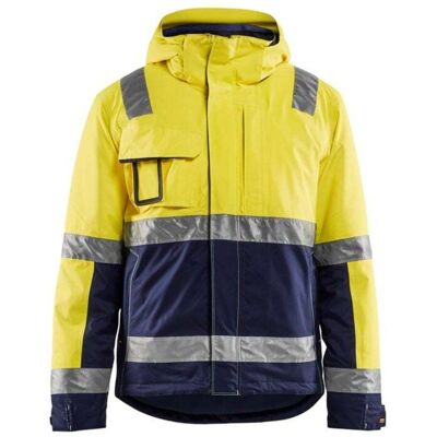 BLAKLADER Blakläder - Giacca Invernale Ad Alta Visibilità, Giallo / Blu BLAKLADER Blakläder - Giacca Invernale Ad Alta Visibilità, Giallo / Blu