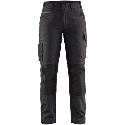 BLAKLADER Pantaloni Da Lavoro Maintenance Stretch Donna 7195 - Nero/grigio Scuro 2xl - Fr(50) - Se(c48) - Standard BLAKLADER Pantaloni Da Lavoro Maintenance Stretch Donna 7195 - Nero/grigio Scuro 2xl - Fr(50) - Se(c48) - Standard