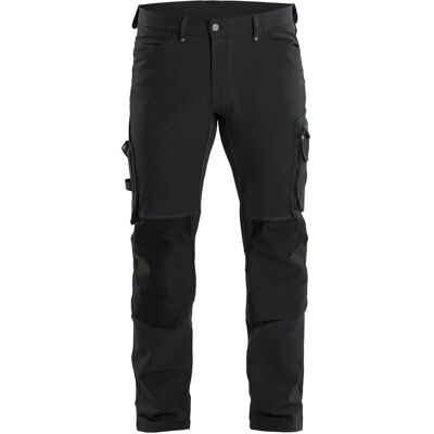 BLAKLADER Pantaloni Da Lavoro X1900 Artisan Stretch 4d Senza Tasche Flottanti 1989 - Nero Xl - Fr(50) - Se(c56) - Corti BLAKLADER Pantaloni Da Lavoro X1900 Artisan Stretch 4d Senza Tasche Flottanti 1989 - Nero Xl - Fr(50) - Se(c56) - Corti