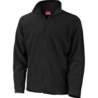 RESULT Giacca Da Lavoro In Pile Leggero Micron Nero Xs RESULT Giacca Da Lavoro In Pile Leggero Micron Nero Xs