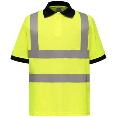 Yoko YHVJ210 - Polo Giallo Alta Visibilità - Abbigliamento di Sicurezza Yoko YHVJ210 - Polo Giallo Alta Visibilità - Abbigliamento di Sicurezza
