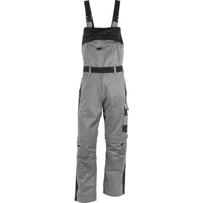 ALBATROS Salopette Da Lavoro Profi Line 100% Cotone Grigio / Nero S ALBATROS Salopette Da Lavoro Profi Line 100% Cotone Grigio / Nero S