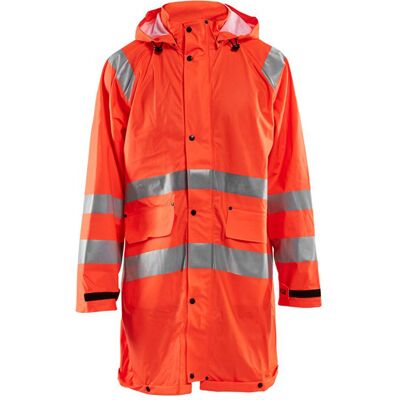 BLAKLADER Giacca Antipioggia Ad Alta Visibilità Livello 1 4324 - Arancione Fluorescente Xxl BLAKLADER Giacca Antipioggia Ad Alta Visibilità Livello 1 4324 - Arancione Fluorescente Xxl