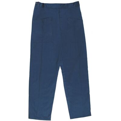 MAURER Pantalone Da Lavoro In Cotone Tg. L Colore Blu MAURER Pantalone Da Lavoro In Cotone Tg. L Colore Blu