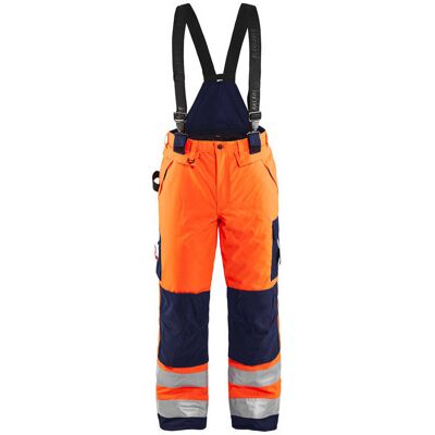BLAKLADER Pantaloni Da Lavoro Alta Visibilità Inverno 1885 - Arancione Fluorescente/marine 3xl - Fr(54) - Se(c60) - Norme BLAKLADER Pantaloni Da Lavoro Alta Visibilità Inverno 1885 - Arancione Fluorescente/marine 3xl - Fr(54) - Se(c60) - Norme