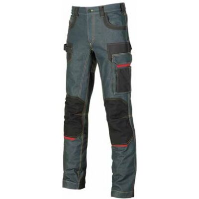 UPOWER U-power - Platinum Buttom Pantaloni Da Lavoro In Tessuto Jeans - 46 UPOWER U-power - Platinum Buttom Pantaloni Da Lavoro In Tessuto Jeans - 46