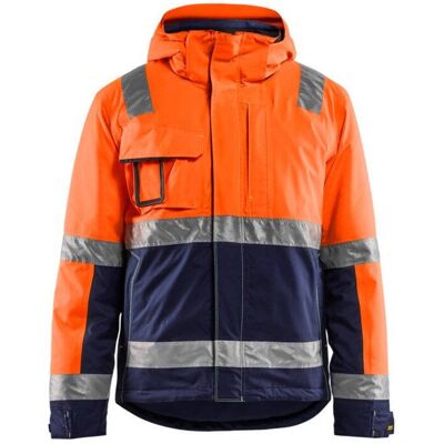 BLAKLADER Giacca Da Lavoro Invernale Ad Alta Visibilità Stretch 4870 - Arancione Fluorescente/marine Xxl BLAKLADER Giacca Da Lavoro Invernale Ad Alta Visibilità Stretch 4870 - Arancione Fluorescente/marine Xxl