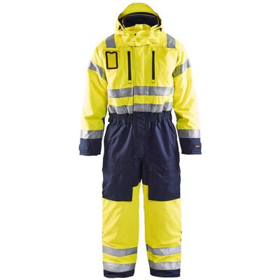 BLAKLADER Tuta Da Lavoro Invernale A Maniche Lunghe Alta Visibilità 6763 - Giallo Fluorescente/marine 52 BLAKLADER Tuta Da Lavoro Invernale A Maniche Lunghe Alta Visibilità 6763 - Giallo Fluorescente/marine 52