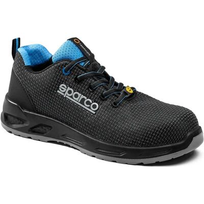 MARCA Sparco Scarpe Fresno S3p Nero/azzurro N.48 MARCA Sparco Scarpe Fresno S3p Nero/azzurro N.48