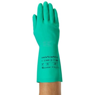 ANSELL Guanto Di Protezione Chimica Alphatec Sol-vex 37-675 Taglia 7 Verde En 388.en 374.en 1149 (confezione Da 12) ANSELL Guanto Di Protezione Chimica Alphatec Sol-vex 37-675 Taglia 7 Verde En 388.en 374.en 1149 (confezione Da 12)