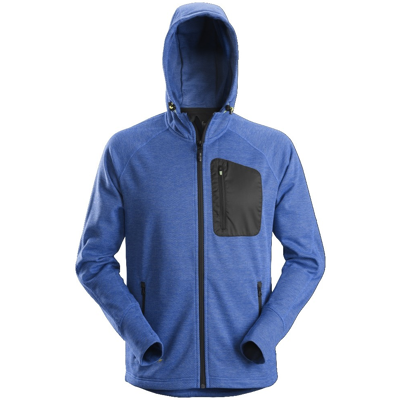 SNICKERS WORKWEAR Felpa In Pile Cappuccio E Zip Flexiwork Tg. M Celeste SNICKERS WORKWEAR Felpa In Pile Cappuccio E Zip Flexiwork Tg. M Celeste