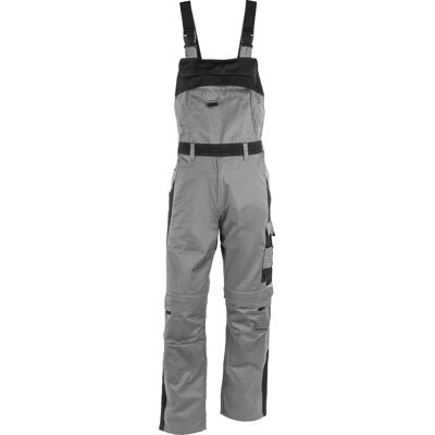 ALBATROS Salopette Da Lavoro Profi Line 100% Cotone Grigio / Nero S ALBATROS Salopette Da Lavoro Profi Line 100% Cotone Grigio / Nero S