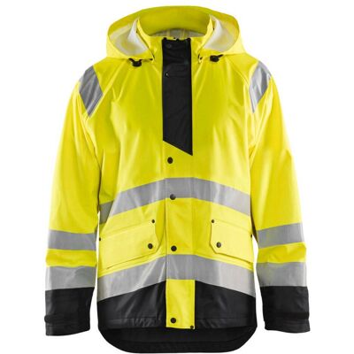 BLAKLADER Giacca Antipioggia Ad Alta Visibilità Livello 3 4327 - Giallo Fluorescente/nero Xxl BLAKLADER Giacca Antipioggia Ad Alta Visibilità Livello 3 4327 - Giallo Fluorescente/nero Xxl
