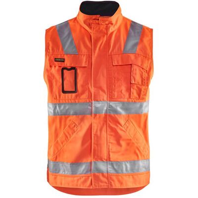 BLAKLADER Gilet Da Lavoro Senza Maniche Ad Alta Visibilità 8505 - Arancione Fluorescente/marine L BLAKLADER Gilet Da Lavoro Senza Maniche Ad Alta Visibilità 8505 - Arancione Fluorescente/marine L