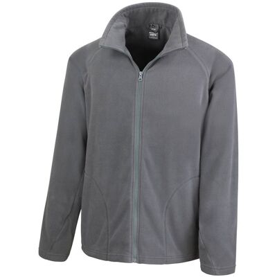 RESULT Giacca Da Lavoro In Pile Leggero Micron Carbone Xxxl RESULT Giacca Da Lavoro In Pile Leggero Micron Carbone Xxxl