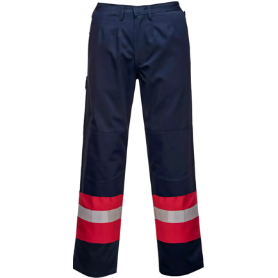 Portwest Pantaloni Bizflame Plus Marine/rosso M - Fr(42-44) - Uk(32-34) Portwest Pantaloni Bizflame Plus Marine/rosso M - Fr(42-44) - Uk(32-34)