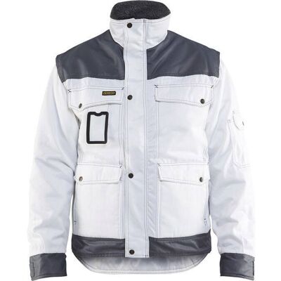BLAKLADER Giacca Da Pittore Invernale 4865 - Bianco/grigio Chiaro S BLAKLADER Giacca Da Pittore Invernale 4865 - Bianco/grigio Chiaro S