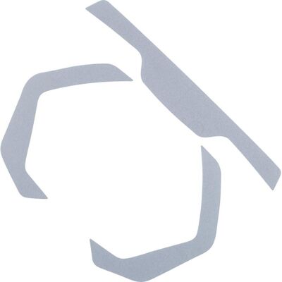 Kit di strisce riflettenti Basic di Schuberth per caschi Cross Kit di strisce riflettenti Basic di Schuberth per caschi Cross
