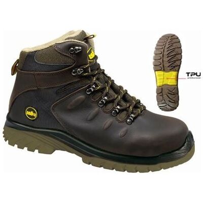 STARTER Issaline Calzature Da Lavoro Alte 41 Falcon Marrone Scuro STARTER Issaline Calzature Da Lavoro Alte 41 Falcon Marrone Scuro