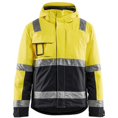 BLAKLADER Giacca Da Lavoro Invernale Ad Alta Visibilità Stretch 4870 - Giallo Fluorescente/nero S BLAKLADER Giacca Da Lavoro Invernale Ad Alta Visibilità Stretch 4870 - Giallo Fluorescente/nero S