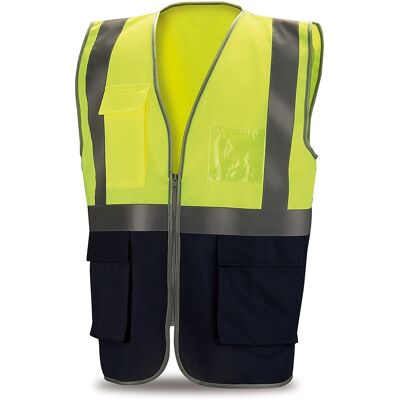 MARCA Gilet Av Giallo Blu MARCA Gilet Av Giallo Blu