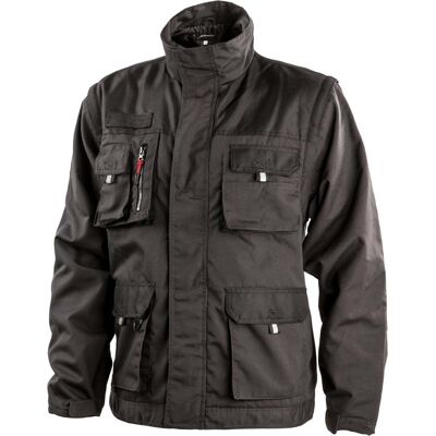 ALBATROS Giacca 2 In 1 Allround Nero Maniche Removibili Grigio / Nero Xs ALBATROS Giacca 2 In 1 Allround Nero Maniche Removibili Grigio / Nero Xs