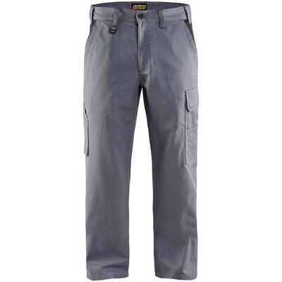 BLAKLADER Pantaloni Da Lavoro Per L'Industria 1404 - Grigio Chiaro/nero 2xl - Fr(52) - Se(c58) - Standard BLAKLADER Pantaloni Da Lavoro Per L'Industria 1404 - Grigio Chiaro/nero 2xl - Fr(52) - Se(c58) - Standard